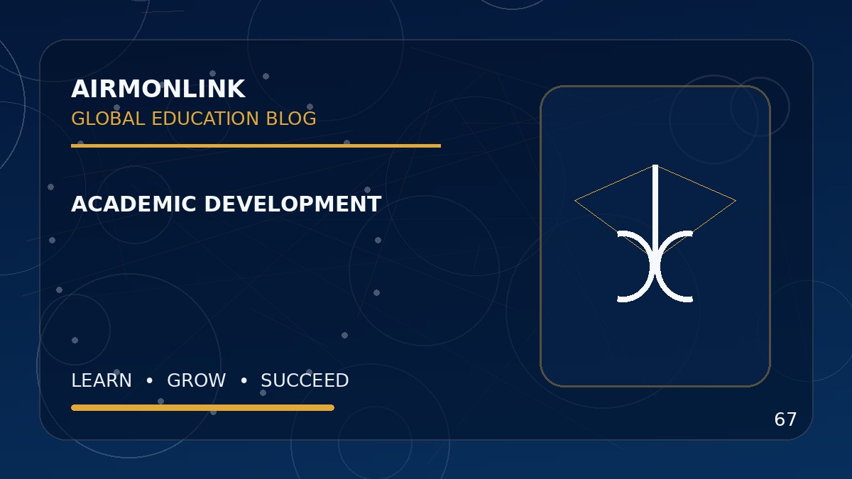 Educational image illustrating academic research skills for Airmonlink readers