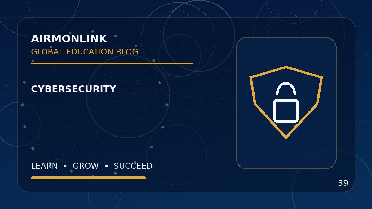 Educational image illustrating cybersecurity ethics for Airmonlink readers