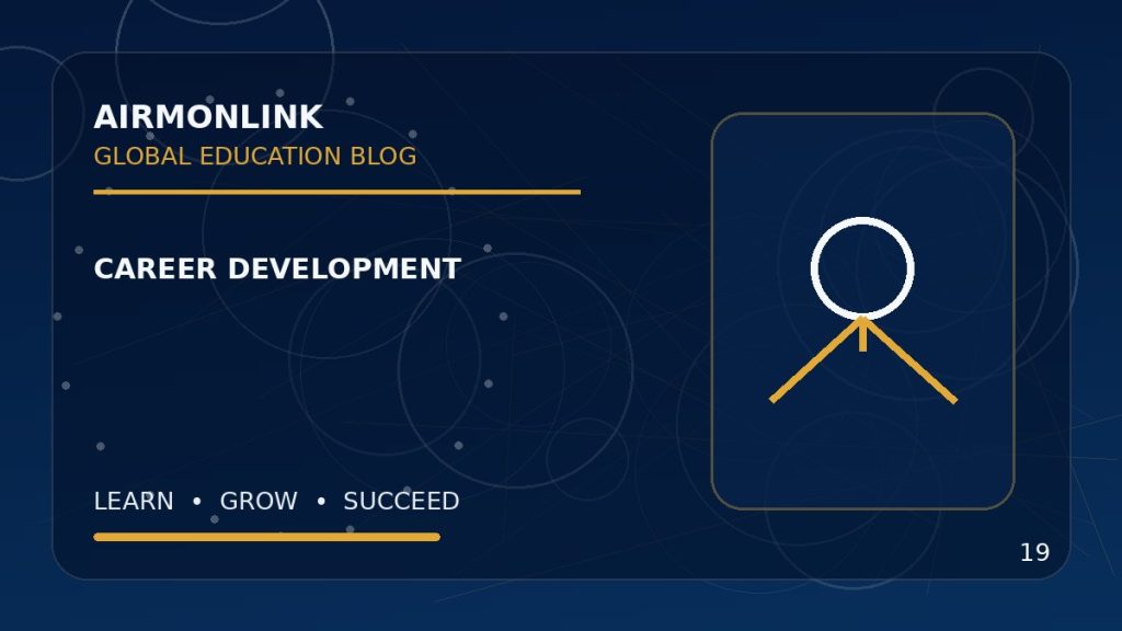 Educational image illustrating how to choose a career path for Airmonlink readers