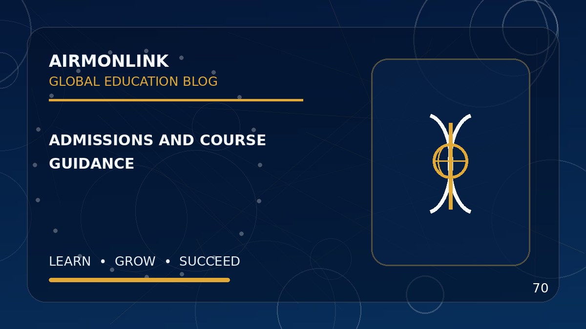 Educational image illustrating choose a course without wasting money for Airmonlink readers