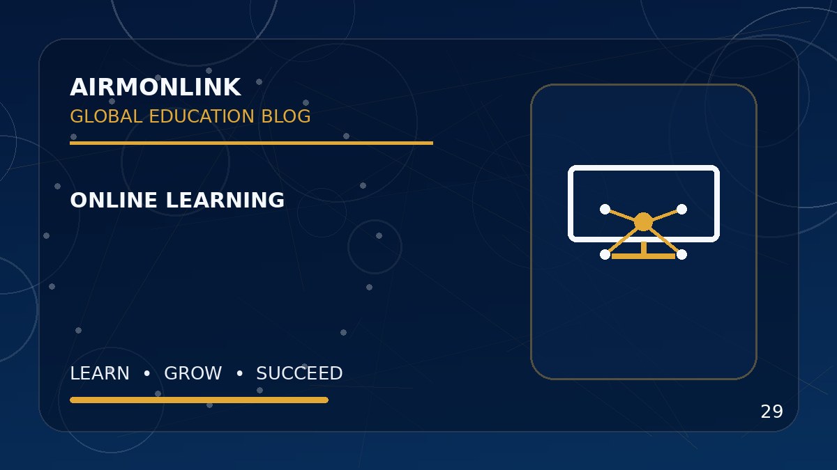 Educational image illustrating online discussion participation for Airmonlink readers