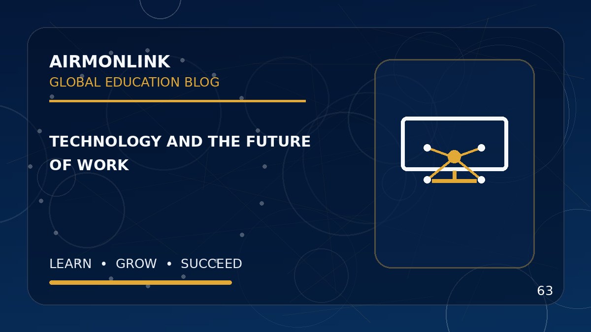 Educational image illustrating digital skills for global learners for Airmonlink readers